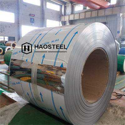 Нержавеющие стальные рулоны SS304 SS316 SS430 SS201 с продольной кромкой, поверхность 2B