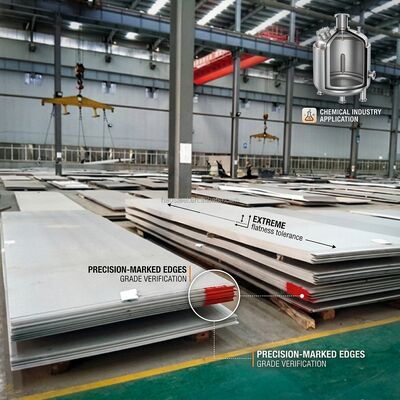 304L Нержавеющая сталь 2B Окончание 1mm-20mm TISCO Baosteel Mill Origin с MTC для изготовления сосудов под давлением